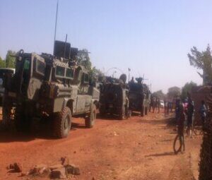 Mali Military Convoy